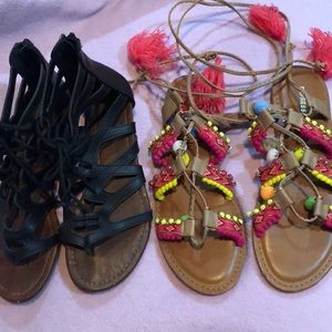 Sandals two pair